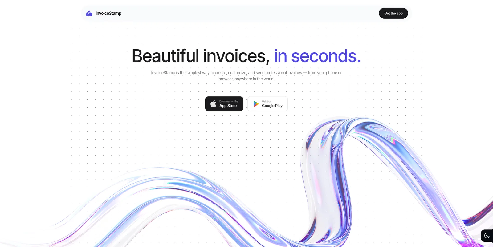 InvoiceStamp, screenshot