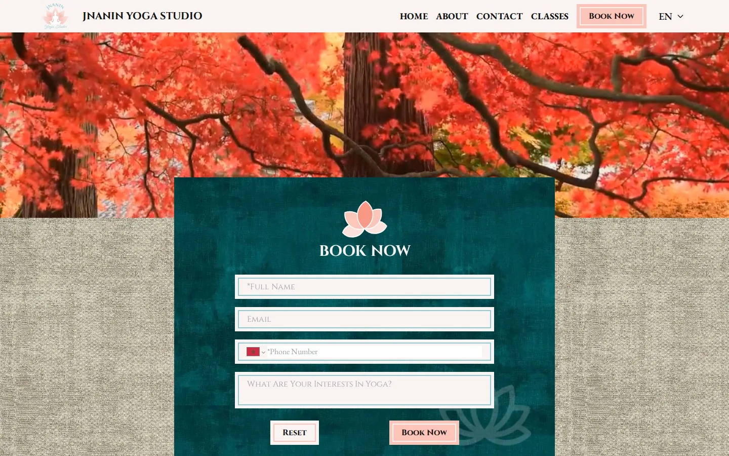 Jnanin Yoga: book now