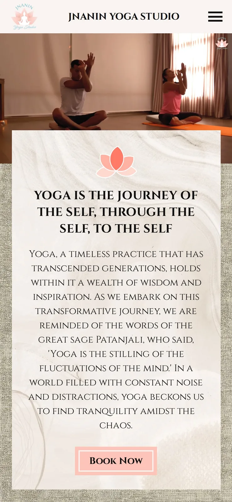 Jnanin Yoga: on a phone
