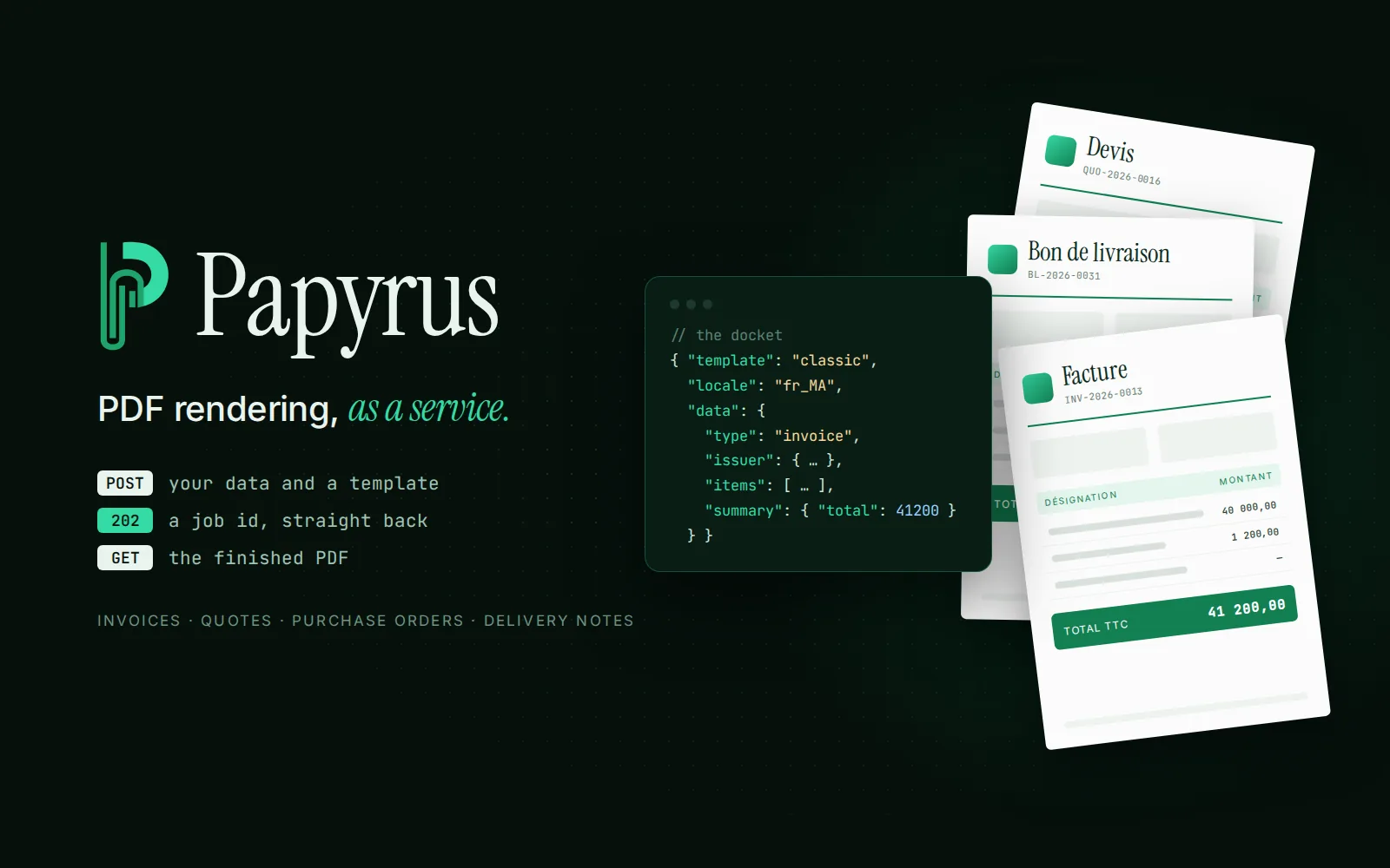 Papyrus, screenshot